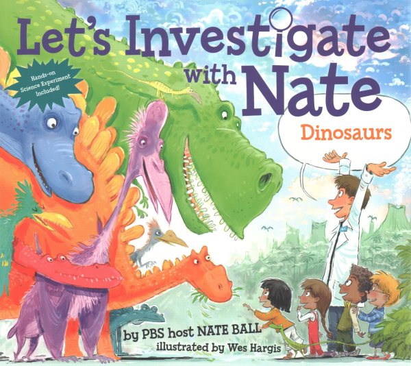 Let's Investigate with Nate #3: Dinosaurs cover