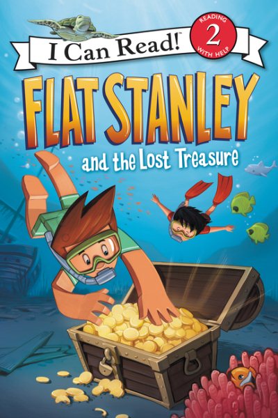 Flat Stanley and the Lost Treasure (I Can Read Level 2) cover