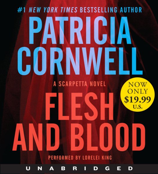 Flesh and Blood Low Price CD: A Scarpetta Novel cover