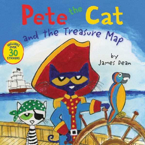 Pete the Cat and the Treasure Map cover