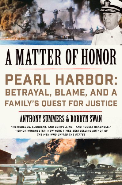 A Matter of Honor: Pearl Harbor: Betrayal, Blame, and a Family's Quest for Justice cover
