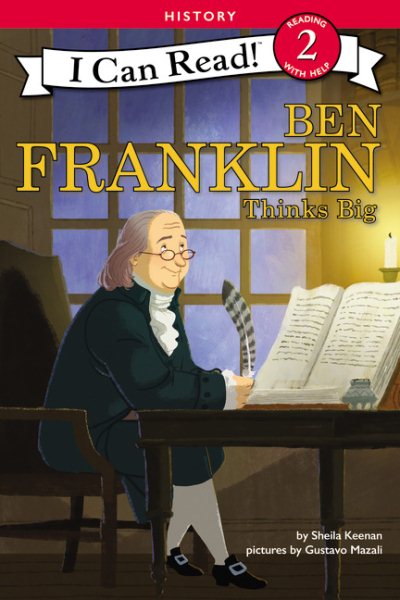Ben Franklin Thinks Big (I Can Read Level 2) cover