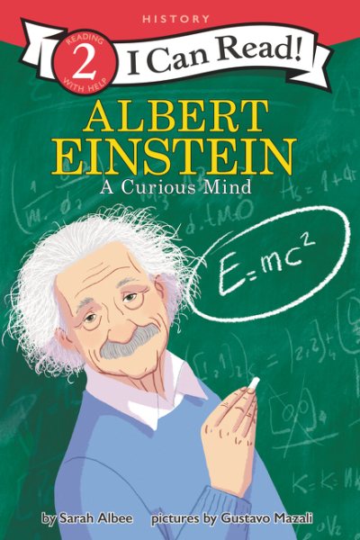 Albert Einstein: A Curious Mind (I Can Read Level 2) cover