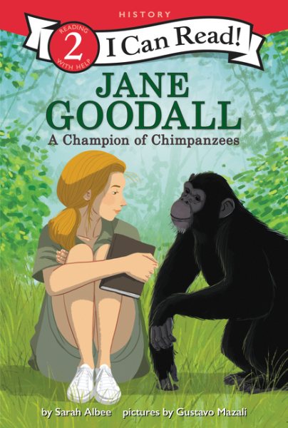 Jane Goodall: A Champion of Chimpanzees (I Can Read Level 2) cover