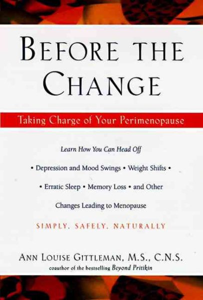 Before the Change: Taking Charge of Your Perimenopause cover