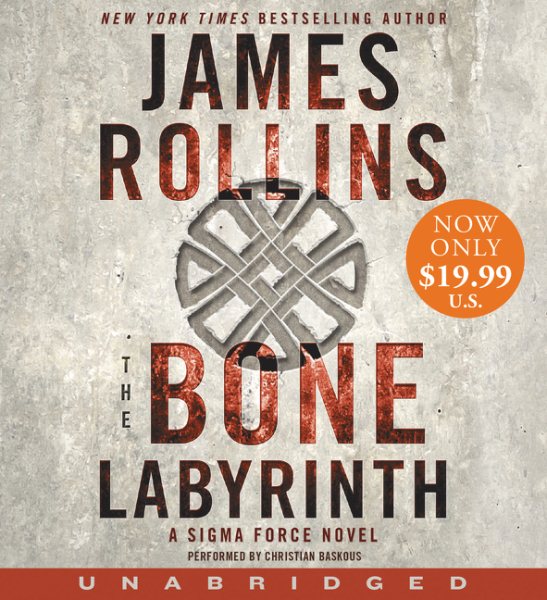 The Bone Labyrinth Low Price CD: A Sigma Force Novel cover
