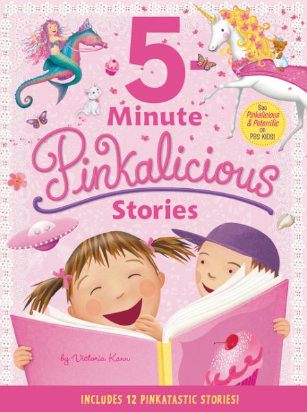 Pinkalicious: 5-Minute Pinkalicious Stories: Includes 12 Pinkatastic Stories! cover