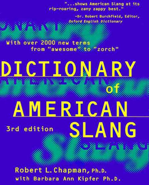The Dictionary of American Slang cover
