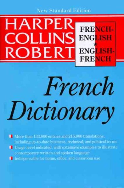 Collins-Robert French-English, English-French Dictionary