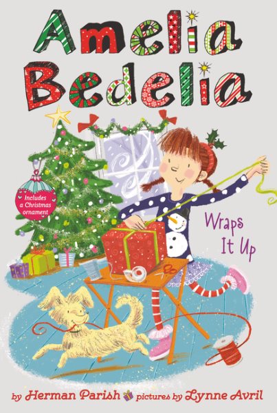 Amelia Bedelia Special Edition Holiday Chapter Book #1: Amelia Bedelia Wraps It Up: A Christmas Holiday Book for Kids (Amelia Bedelia Special Edition Holiday, 1) cover