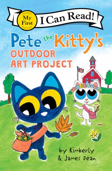 Pete the Kitty's Outdoor Art Project (My First I Can Read) cover