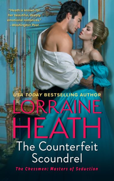 The Counterfeit Scoundrel: A Novel (The Chessmen: Masters of Seduction, 1) cover