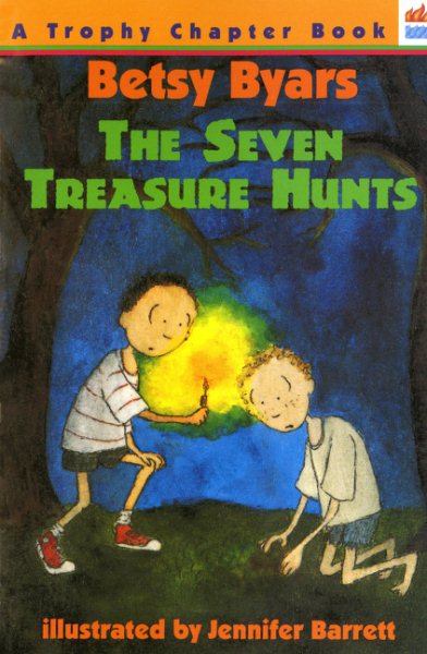 The Seven Treasure Hunts (Trophy Chapter Books (Paperback)) cover