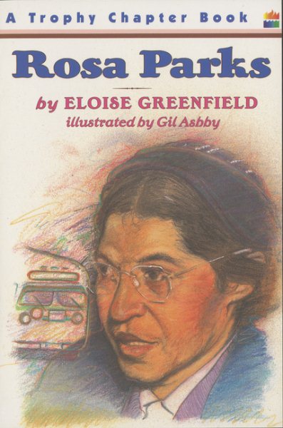 Rosa Parks (Trophy Chapter Book) cover