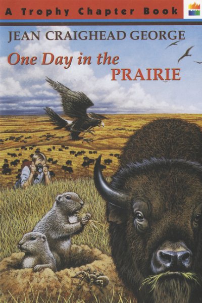 One Day in the Prairie (Trophy Chapter Book) cover