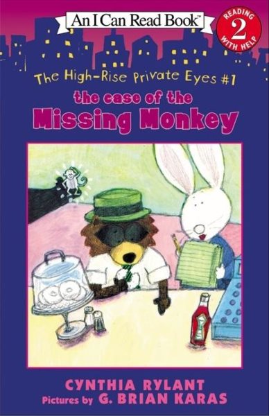 The High-Rise Private Eyes #1: The Case of the Missing Monkey (I Can Read Level 2) cover
