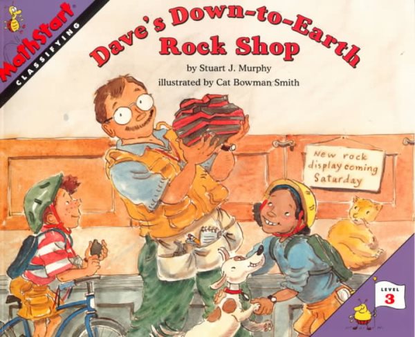 Dave's Down-to-Earth Rock Shop (MathStart 3) cover