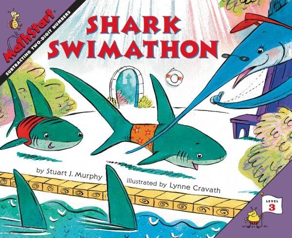 Shark Swimathon (MathStart 3) cover