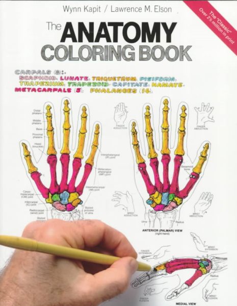 The Anatomy Coloring Book cover