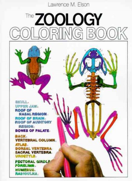 The Zoology Coloring Book cover