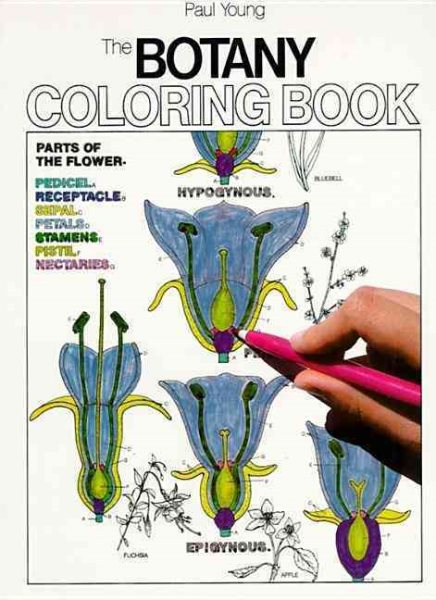 The Botany Coloring Book cover