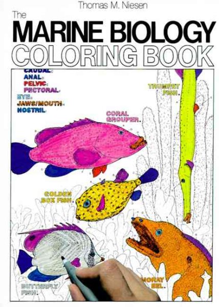 The Marine Biology Coloring Book cover