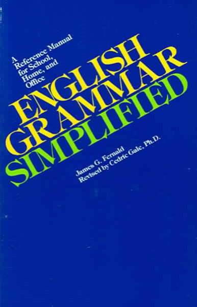 English Grammar Simplified cover