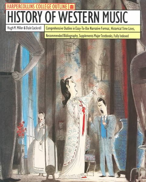 HarperCollins College Outline History of Western Music cover