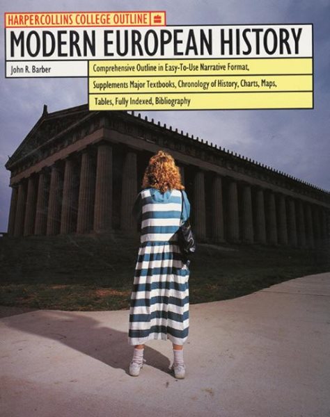 Modern European History (Harpercollins College Outline Series) cover