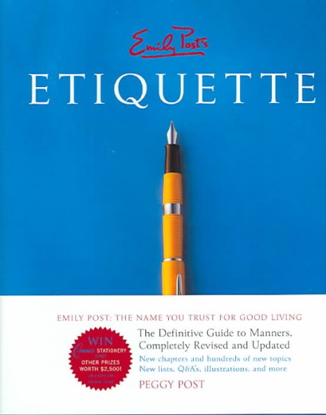 Emily Post's Etiquette, 17th Edition (Thumb Indexed) cover