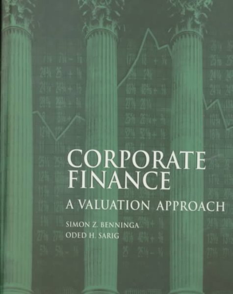 Corporate Finance: A Valuation Approach cover