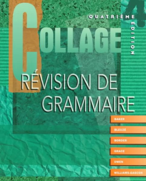 Collage: Revision de grammaire (Student Edition) cover