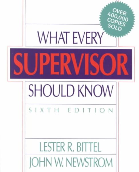 What Every Supervisor Should Know cover