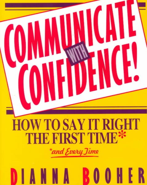 Communicate With Confidence! cover