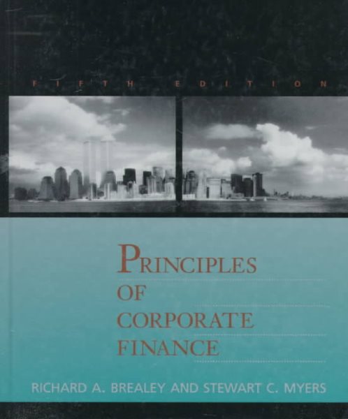 Principles of Corporate Finance (MCGRAW HILL SERIES IN FINANCE) cover