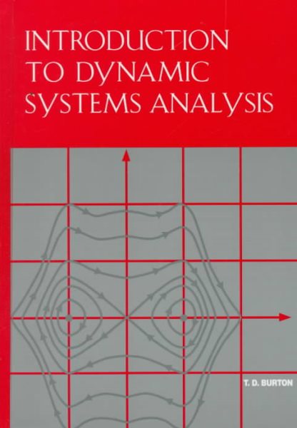 Introduction To Dynamic Systems Analysis cover