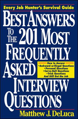 Best Answers to the 201 Most Frequently Asked Interview Questions cover