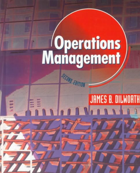 Operations Management (McGraw-Hill Series in Management)