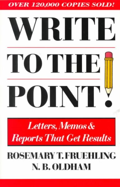 Write to the Point cover