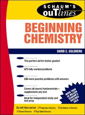 Schaum's Outline of Chemistry Foundations (Schaum's) cover