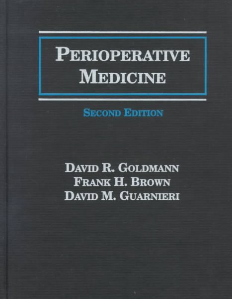 Perioperative Medicine cover