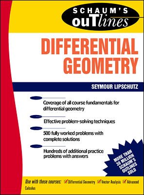 Schaum's Outline of Differential Geometry (Schaum's) cover