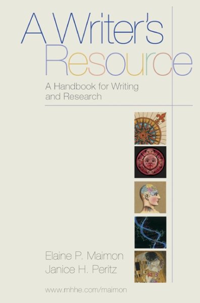 A Writer's Resource: A Handbook for Writers and Researchers cover