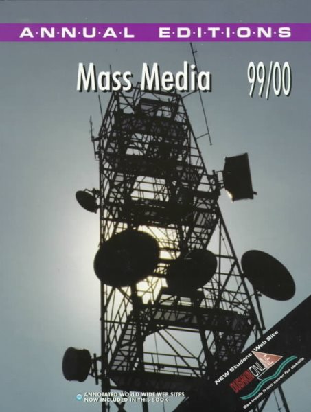 Mass Media 99/00 (Annual Editions) cover