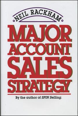 Major Account Sales Strategy cover