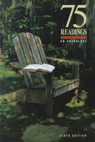 75 Readings: An Anthology cover