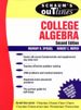 Schaum's Outline of College Algebra cover