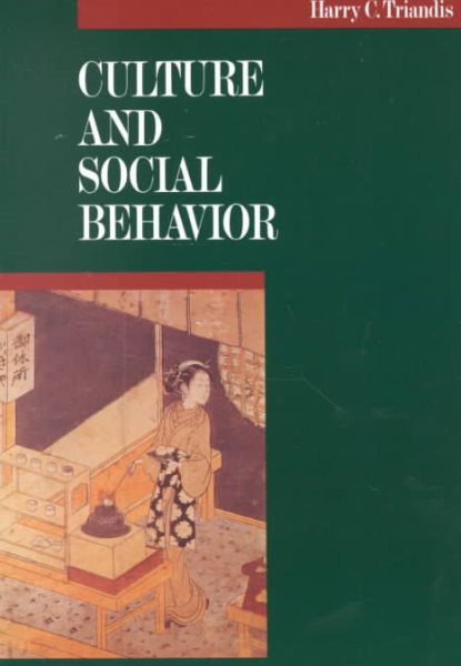 Culture and Social Behavior cover