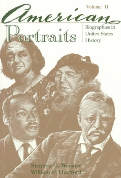 American Portraits: Biographies in United States History, Volume II cover
