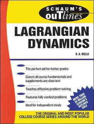 Schaum's Outline of Lagrangian Dynamics cover